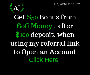 Open a SoFi Money Checking Savings Account and get a $50 Bonus after an initial $100 deposit. Deposit must be received within 14 Business Days.